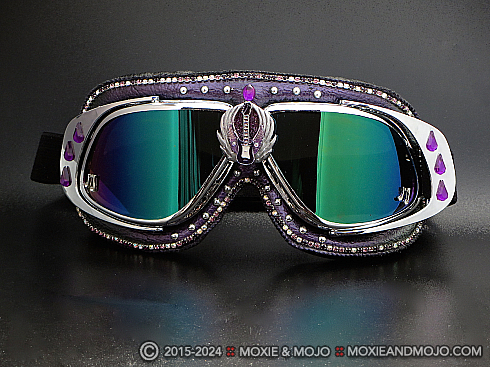 Moxie and Mojo Purple Rain Goggles