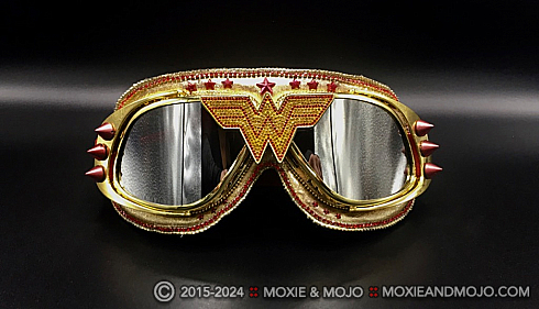 Moxie and Mojo Wonder Woman Gold Goggles
