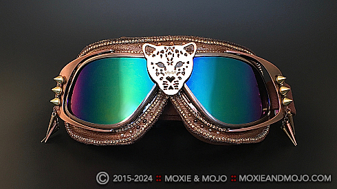 Moxie and Mojo Leopard Vision Goggles