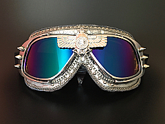 Moxie & Mojo - Goggles - The Mystical Scarab - Silver