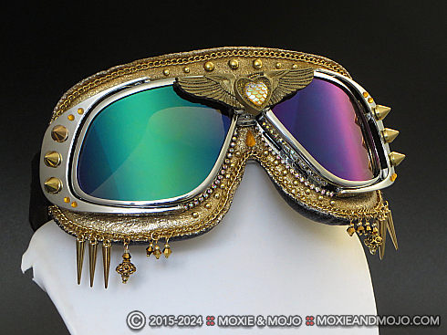 Moxie and Mojo Solid Gold Goggles