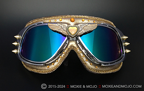 Moxie and Mojo Wings of Gold Goggles