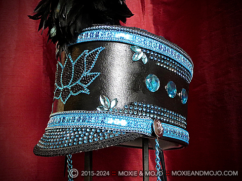 Moxie and Mojo Blue Lotus Hats