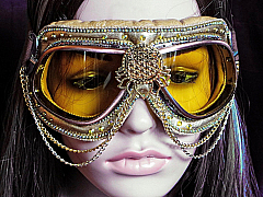 Moxie & Mojo - Goggles - Flower of Life - Gold