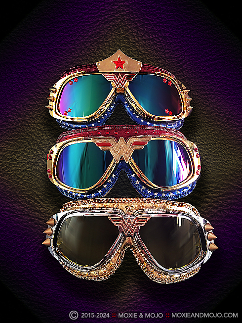 Moxie and Mojo Wonder Woman Collection Goggles
