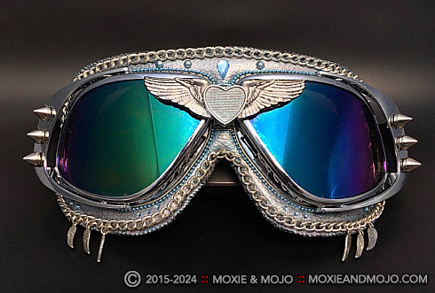 Moxie and Mojo Blue Angel Goggles