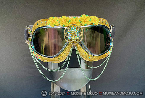 Moxie and Mojo I Wish for Sunflowers Goggles