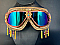 Moxie and Mojo Hamsa Goggles