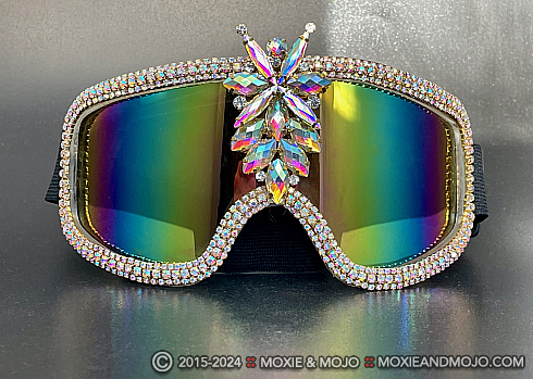 Moxie and Mojo Rainbow Goldie Lux Goggles
