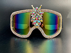 Moxie and Mojo Rainbow Goldie Lux Goggles