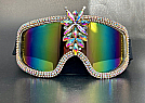 Moxie & Mojo - Goggles - Rainbow Goldie Lux