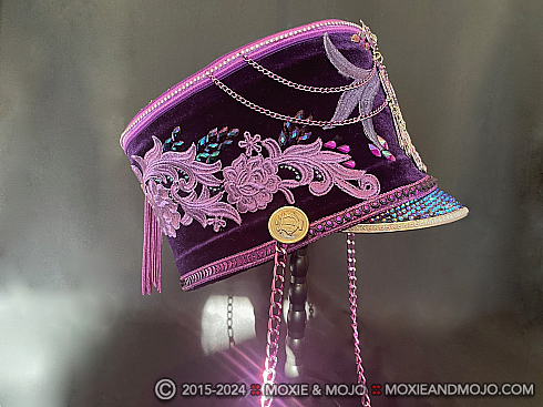 Moxie and Mojo Purple Daze Hats