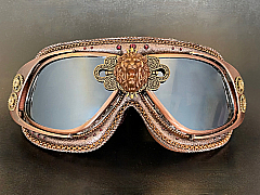 Moxie and Mojo Steampunk Lion Goggles