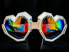 Moxie and Mojo I Heart Rainbows Goggles