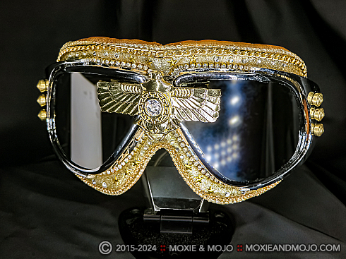 Moxie and Mojo Golden Scarab Goggles