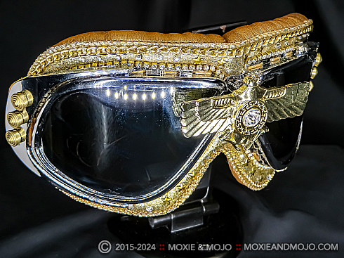 Moxie and Mojo Golden Scarab Goggles