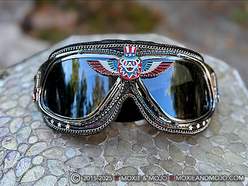 Moxie and Mojo American Dead Goggles