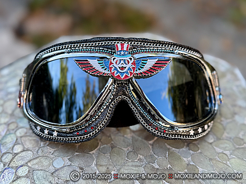Moxie and Mojo American Dead Goggles