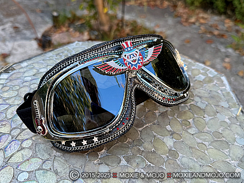 Moxie and Mojo American Dead Goggles