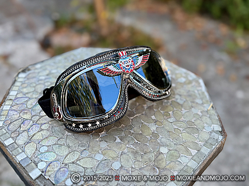 Moxie and Mojo American Dead Goggles