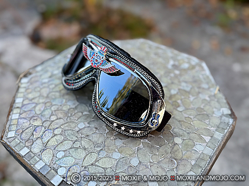 Moxie and Mojo American Dead Goggles