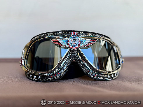 Moxie and Mojo American Dead Goggles