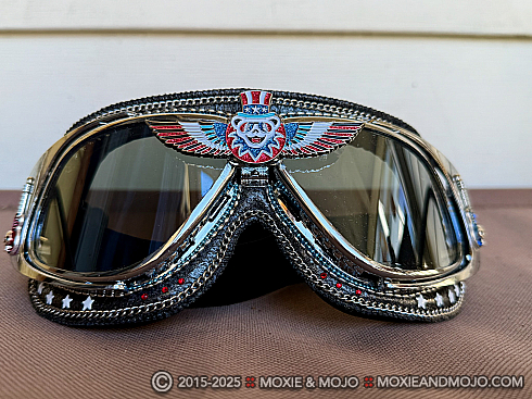 Moxie and Mojo American Dead Goggles