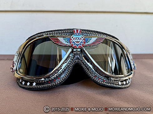 Moxie and Mojo American Dead Goggles