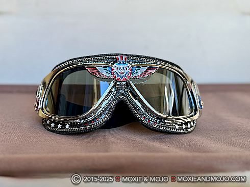 Moxie and Mojo American Dead Goggles