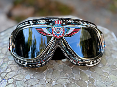 Moxie & Mojo - Goggles - American Dead