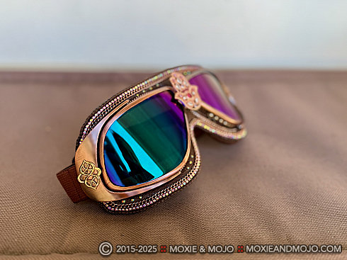 Moxie and Mojo Hamsa in Rose Gold Goggles