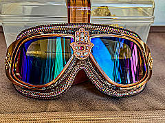 Moxie & Mojo - Goggles - Hamsa in Rose Gold