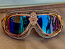 Moxie & Mojo - Goggles - Hamsa in Rose Gold