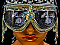 Moxie and Mojo Diamond Drops Goggles