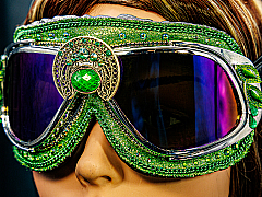 Moxie & Mojo - Goggles - Geometric Jade