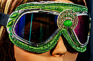 Moxie & Mojo - Goggles - Geometric Jade