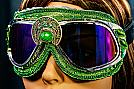 Moxie & Mojo - Goggles - Geometric Jade