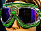 Moxie and Mojo Geometric Jade Goggles