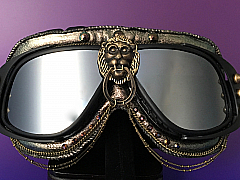 Moxie & Mojo - Goggles - Black & Brass