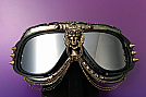 Moxie & Mojo - Goggles - Black & Brass