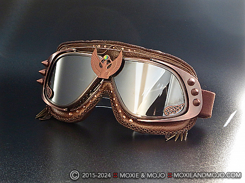 Moxie and Mojo Copper Isis Goggles