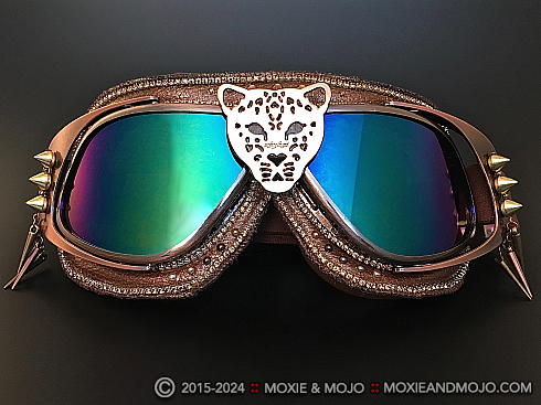 Moxie and Mojo Leopard Vision Goggles