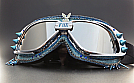 Moxie & Mojo - Goggles - Fun Bunny ~ Blue